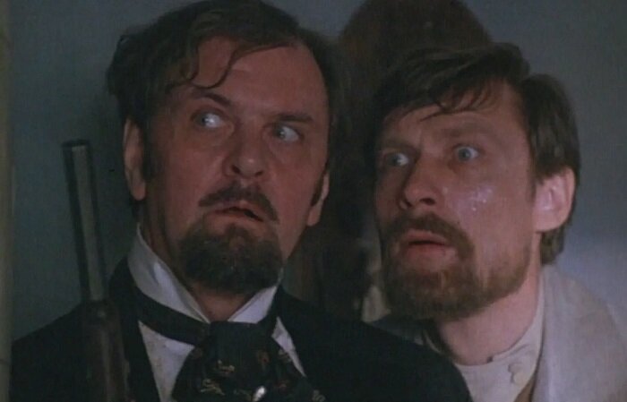 Кадр из фильма «Бешеные деньги» (1981). Скриншот.