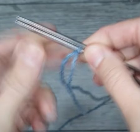 Спицы с леской 80 см мне удобнее