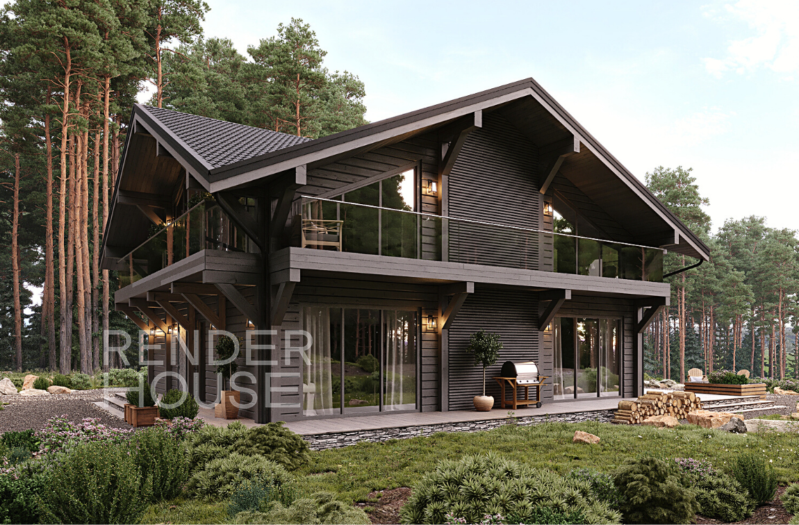 Проект АСПЕН, Render House