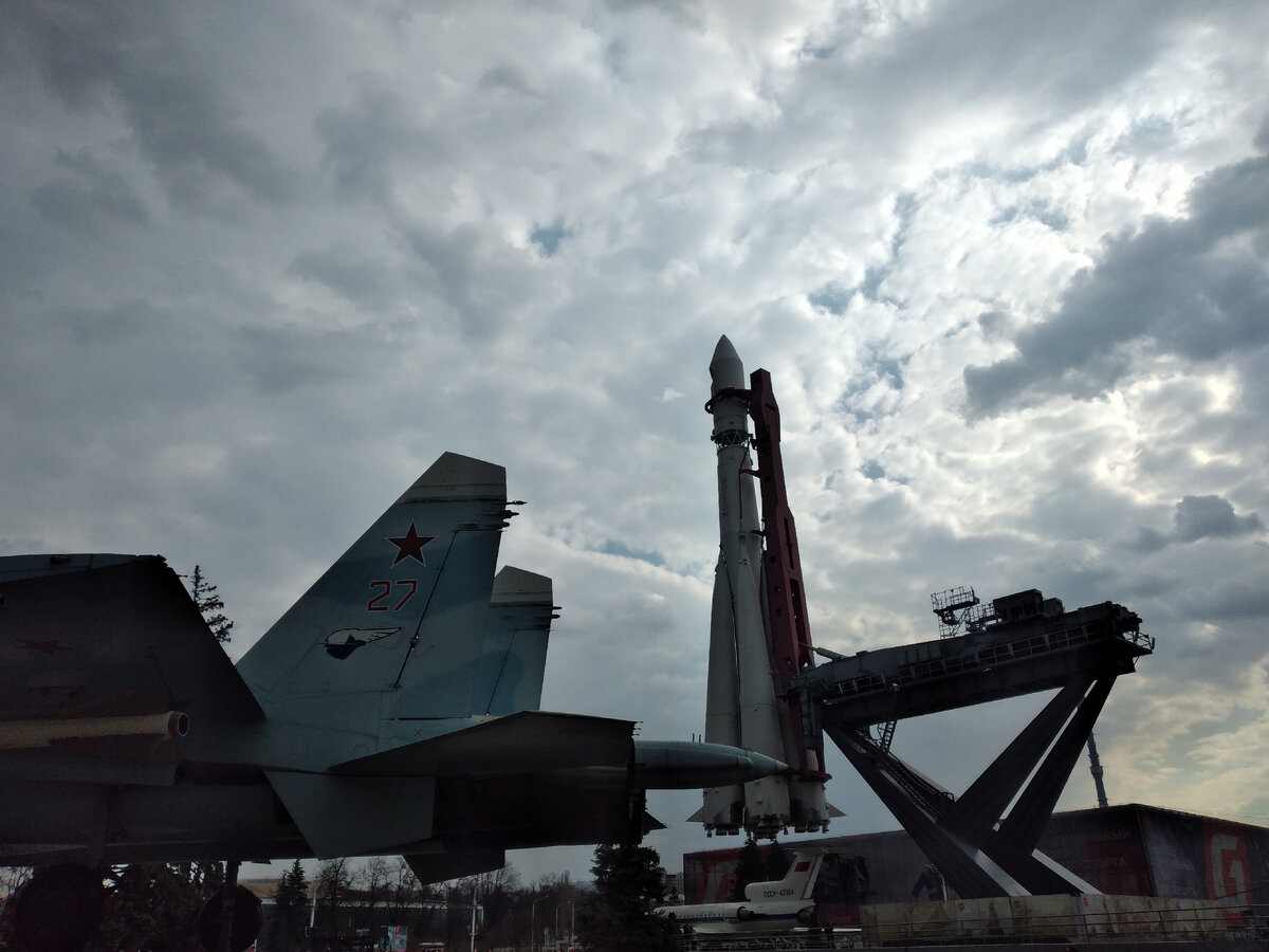 ВДНХ, Су-27, корабль Восток, фото моё