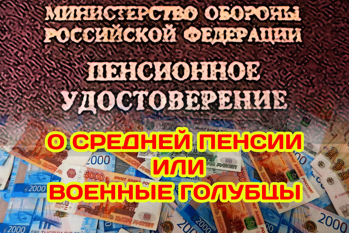 Средняя температура по госпиталю или "военные голубцы" - о размерах военной пенсии, мысли в слух