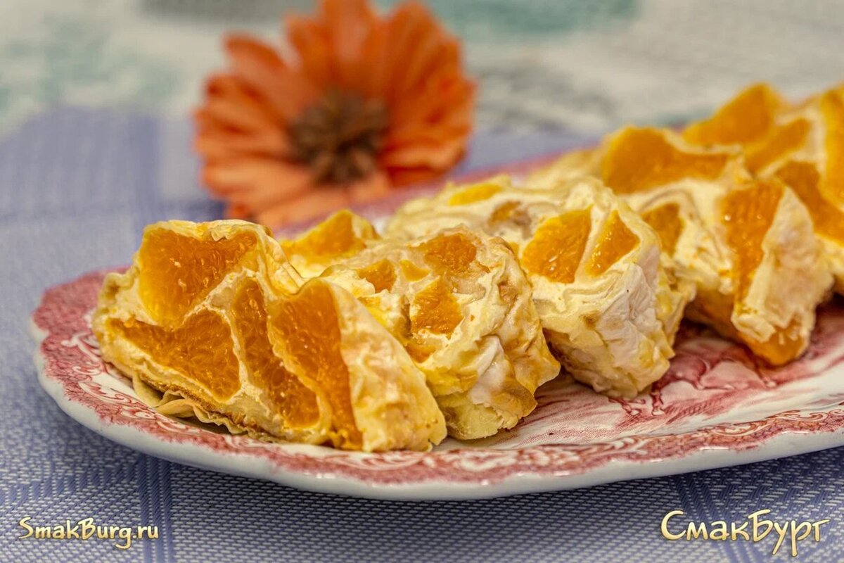 Нежный и ароматный творожный рулет - полезный десерт для всей семьи!