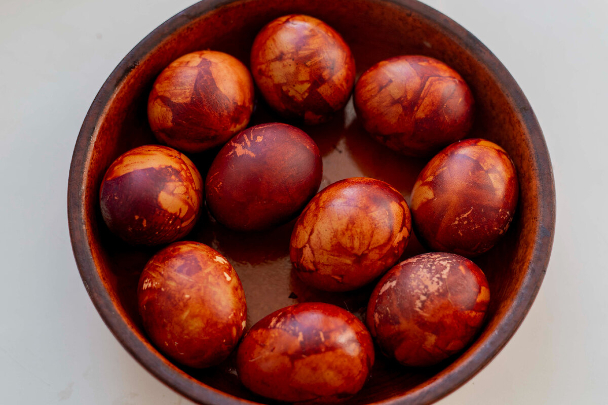 Яйца - обычные, коричневые