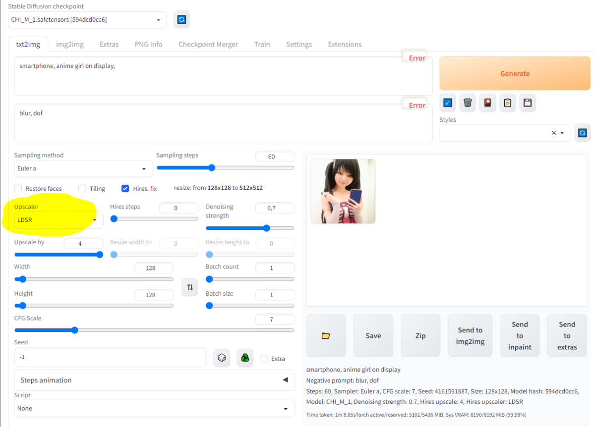 Stable diffusion web