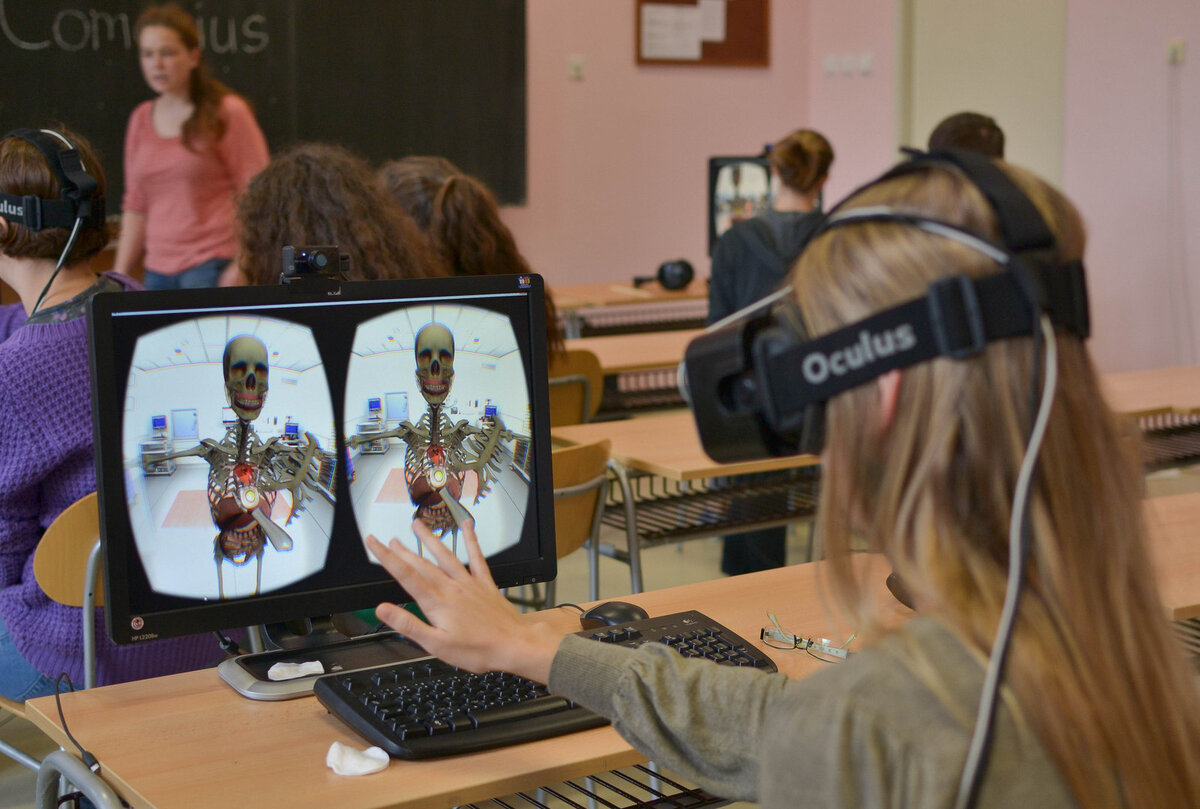 Виртуальная реальность в школе