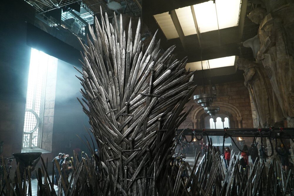     Кадр со съемок 2 сезона сериала «Дом Дракона» / Фото: Twitter/HouseofDragon
