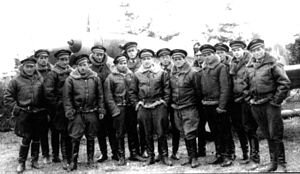 Летчики авиаполка