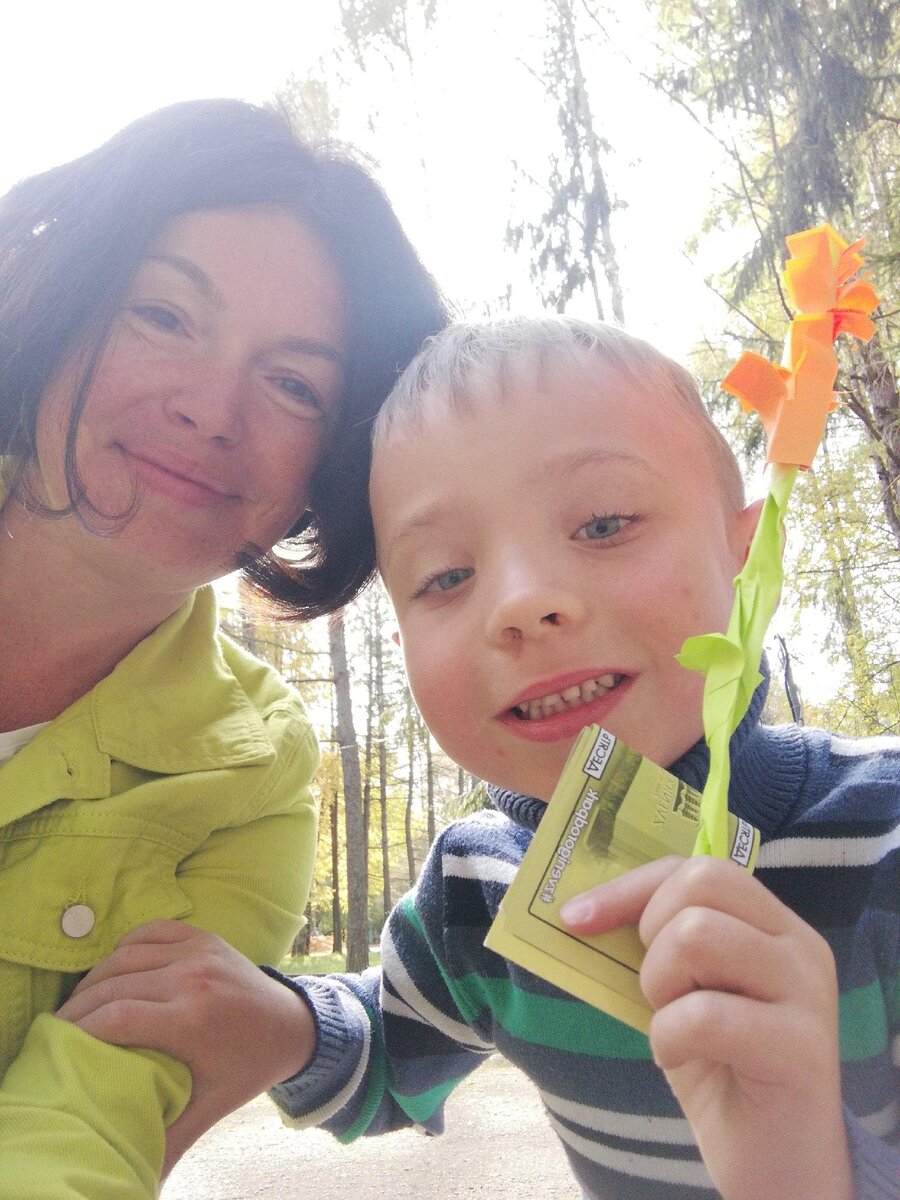 Парк-отель "Звенигород". После мастер-класса в клубе "Малышок"