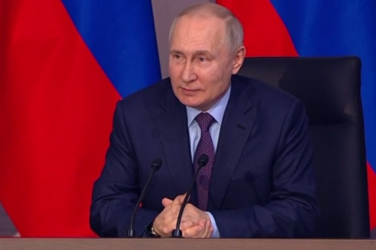    Путин: выпуск перспективных беспилотников нужно поставить на поток