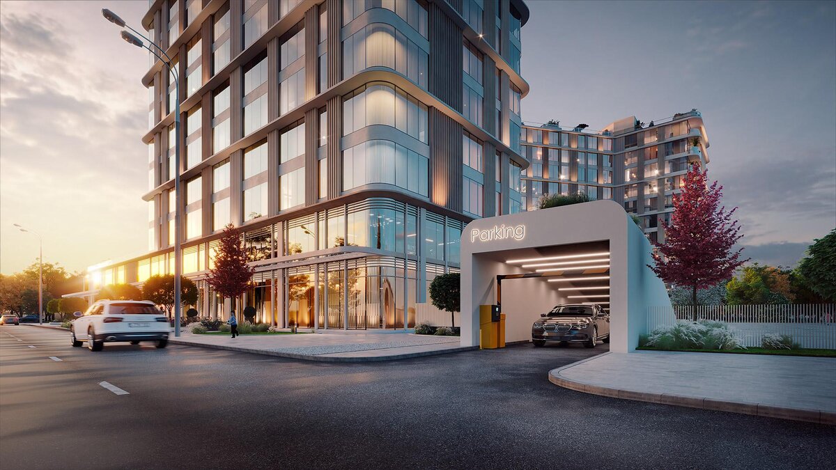    ЖК бизнес-класса «Stories на Мосфильмовской». Визуализация