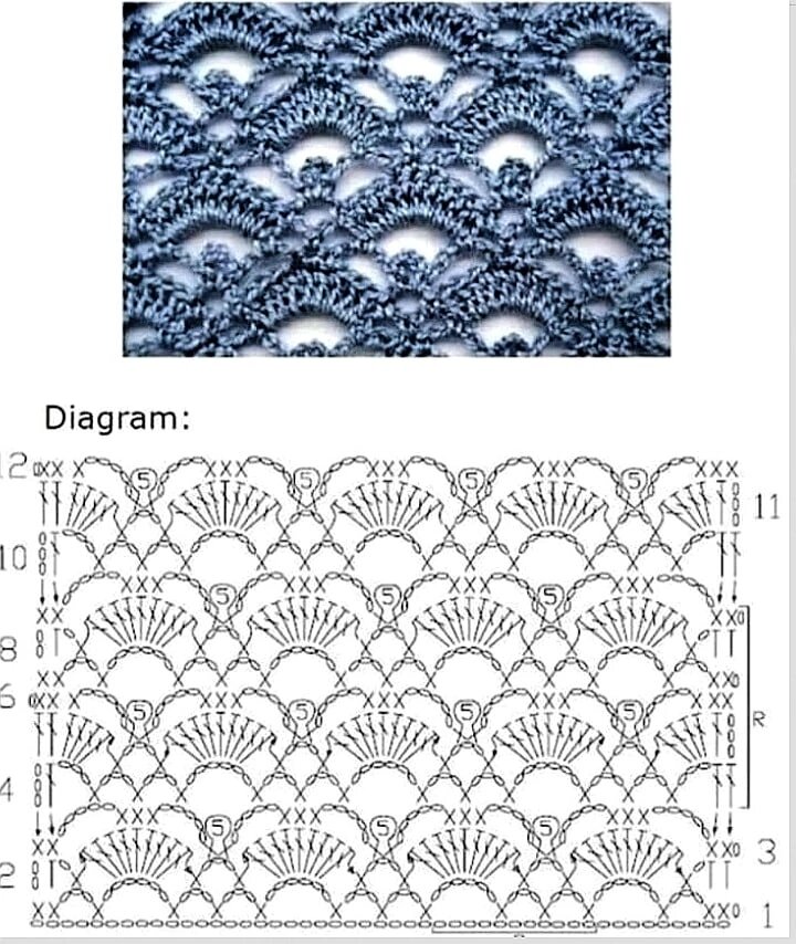 Вязание крючком фото со схемами