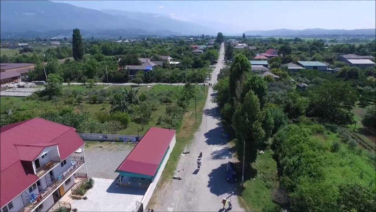 Посёлок Алахадзе в Абхазии