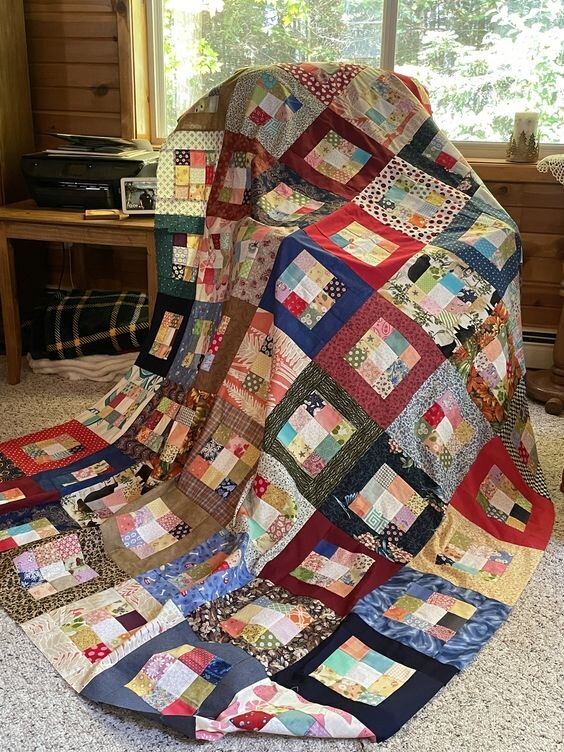 Scrappy quilt или лоскутные одеяла из остаточков | Лоскуток к лоскутку ...
