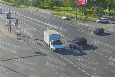    ДТП на улице Подольских Курсантов 18 © Telegram-канал «Дептранс. Оперативно»