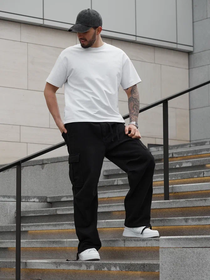 Пример casual образа от бренда мужской одежды BUALNTI