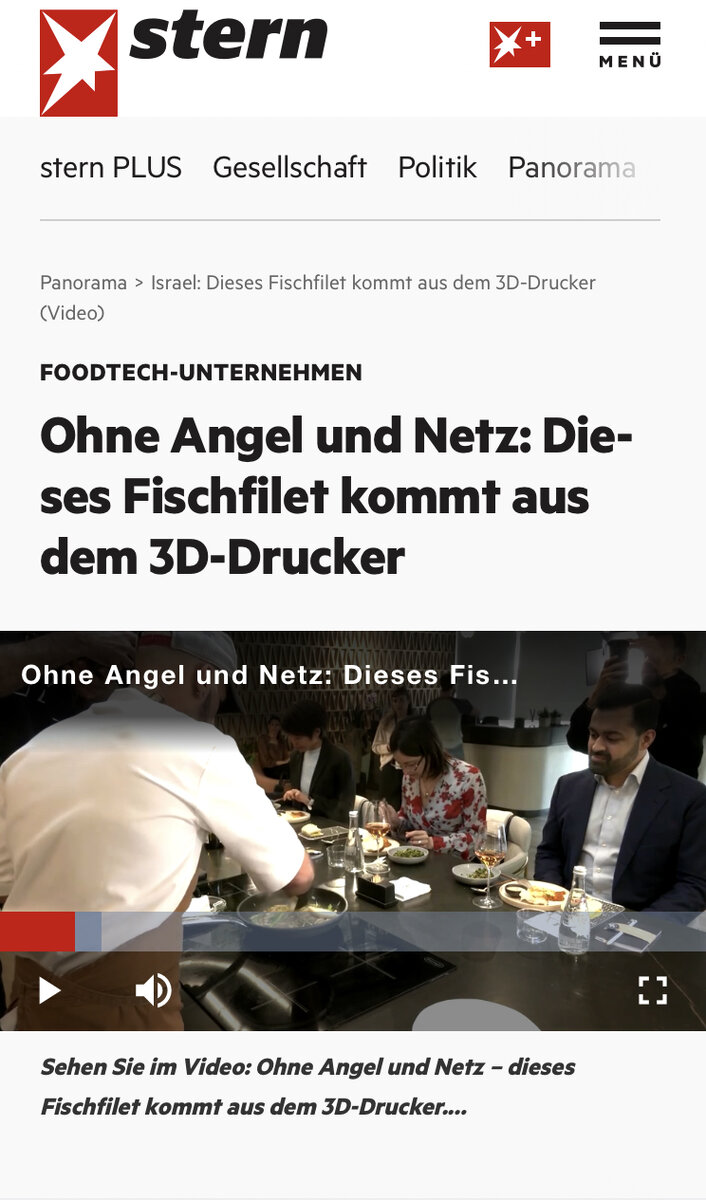 Скриншот статьи с сайта Stern.de