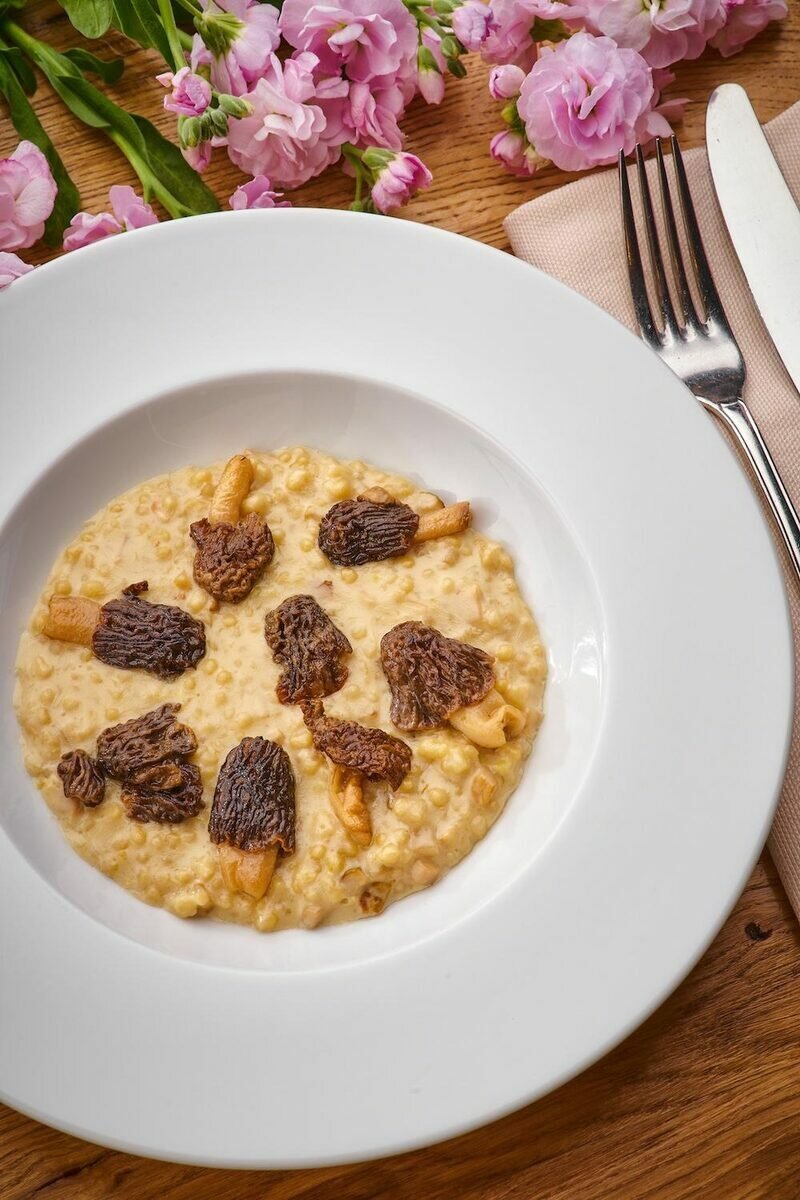 Каша "катанка" от шеф-повара Владислава Пискунова, ресторан "Матрёшка".