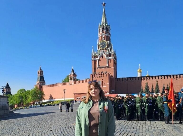   Волонтер из Бузулукского района Татьяна Васильева побывала на Параде Победы в Москве Кристина Просвиркина