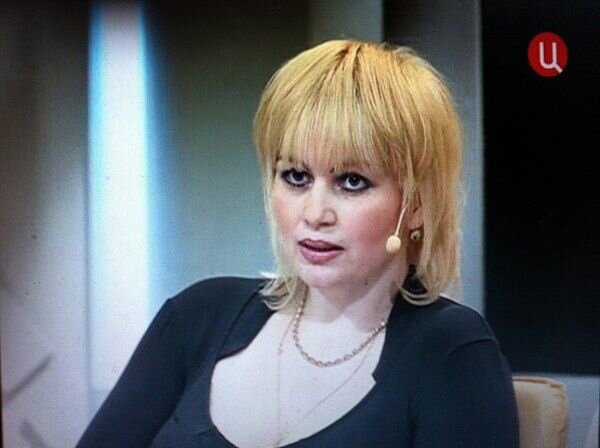 Продюсер Елена Тарасова на ТВ.