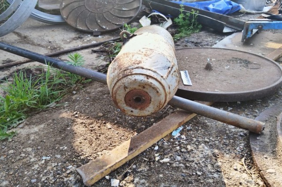    В пункте приема металлолома в Башкирии обнаружили авиационную бомбу