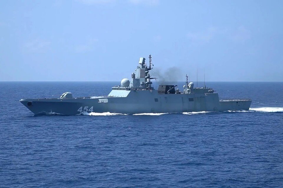    Группировка сил Северного флота вышла на учения в Баренцево море Фото: Пресс-служба Минобороны РФ/ТАСС