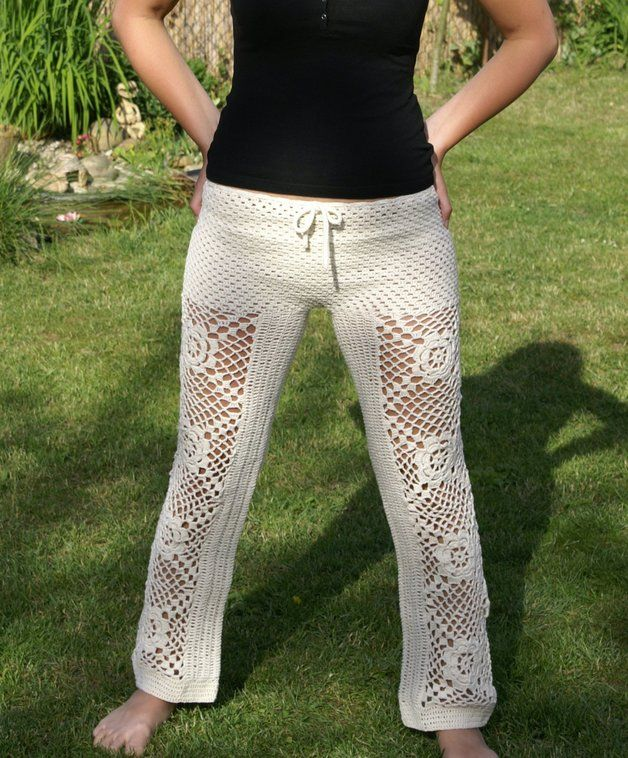 Вязаные штаны женские. Вязаные летние брюки. Вязаные штаны. Вязаные брюки. Штаны крючком.