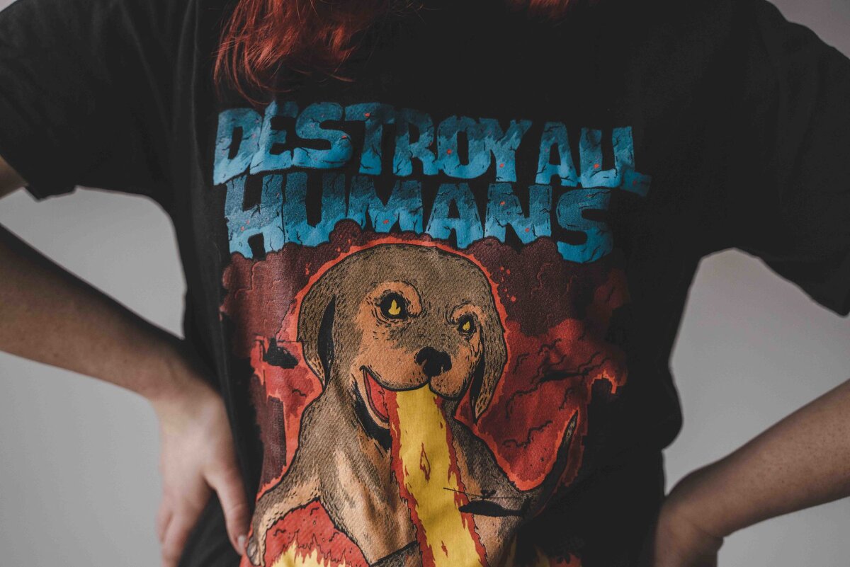 Футболка «Догзилла»