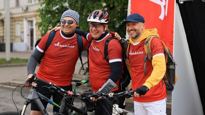    Весенний велофестиваль в Москве © Telegram-канал «Дептранс Москвы»