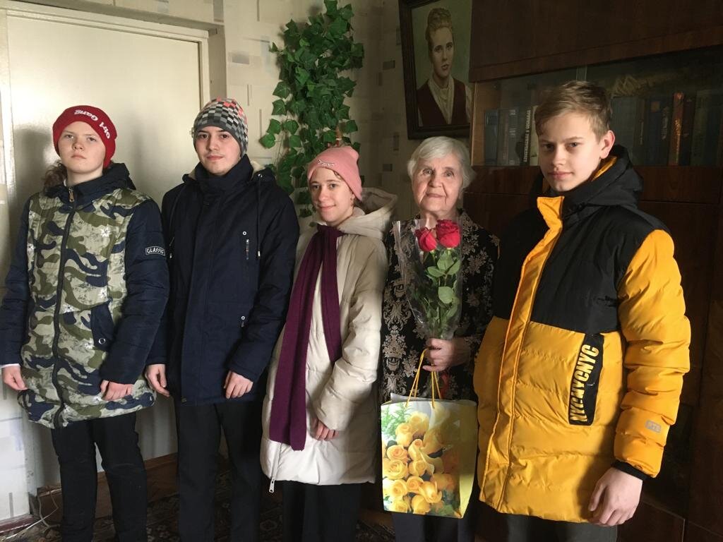 Ветеран который участвовала в Великой Отечественной Войне.