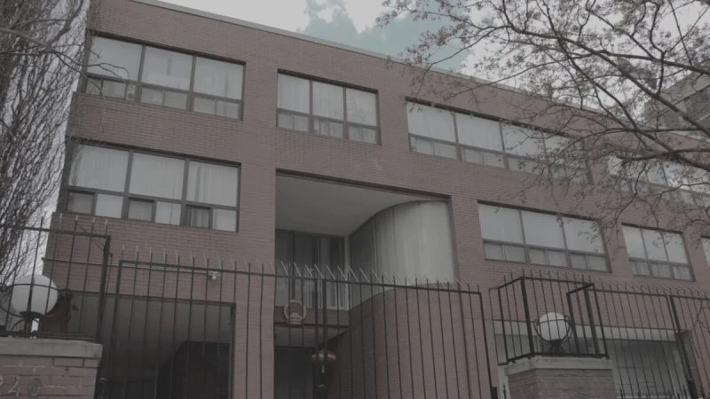 Китайское консульство в Торонто 25 апреля 2023 года. (Andrew Chen/The Epoch Times)