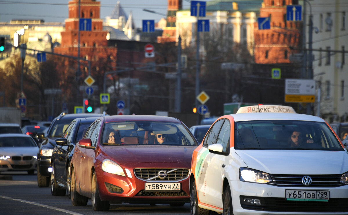 В Москве самая много машина