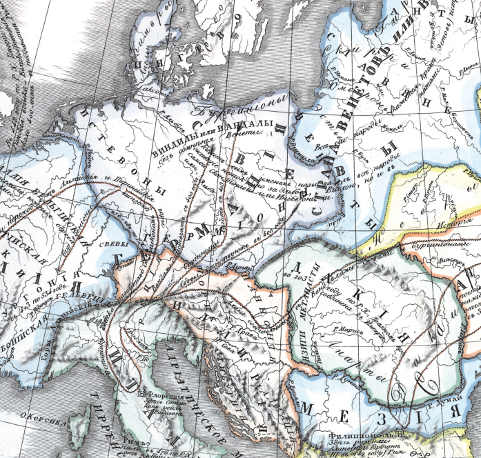 Источник: Атлас Российского государства, издания 1831-го года.