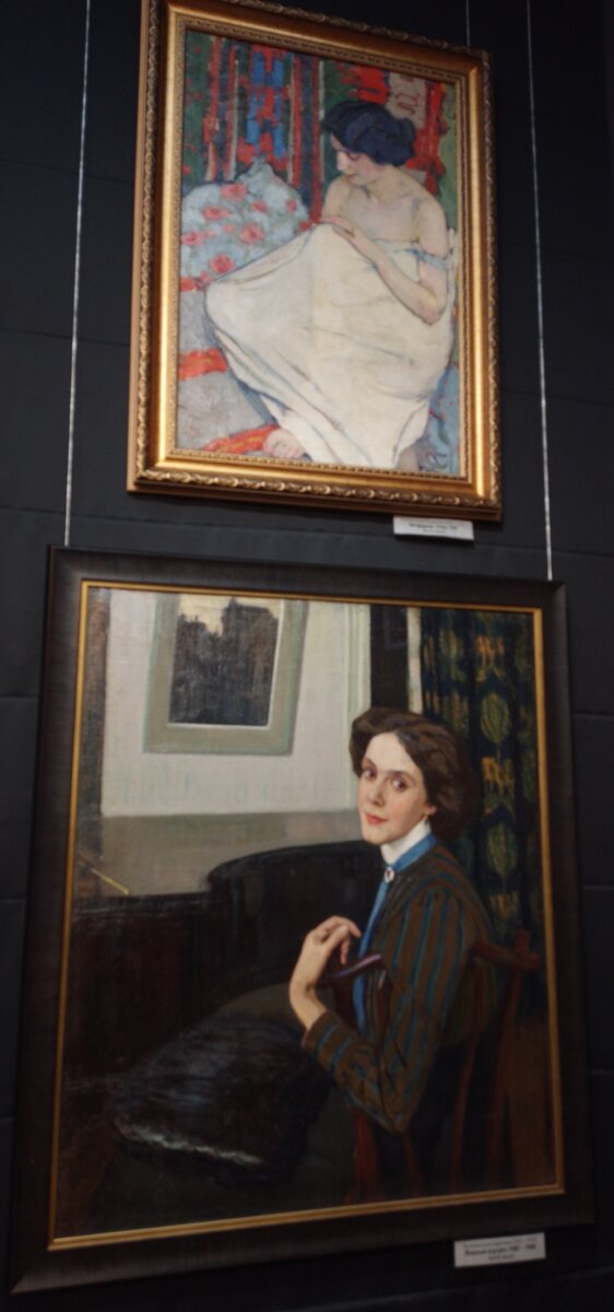 Выставка " Александр Бучкури и Елена Киселева "в Тульском музее изобразительных искусств.