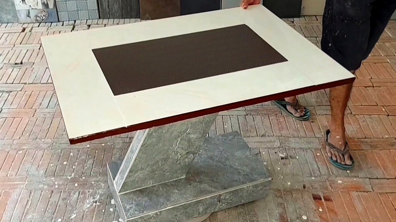 Купить cтол из искусственного камня и керамической плитки в Екатеринбурге