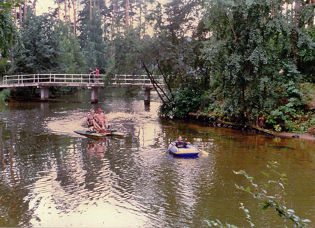 Серебряный бор, 1970-е. Фото Елены Головань.