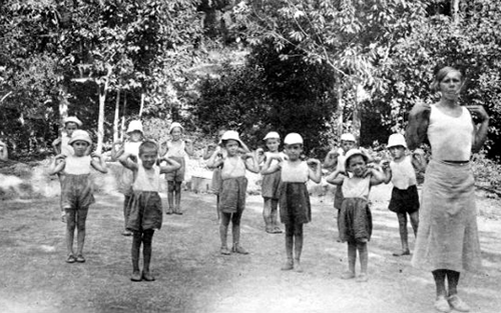 В СССР старались предоставить лучшие условия для детей, бежавших от войны (фото из интернета)