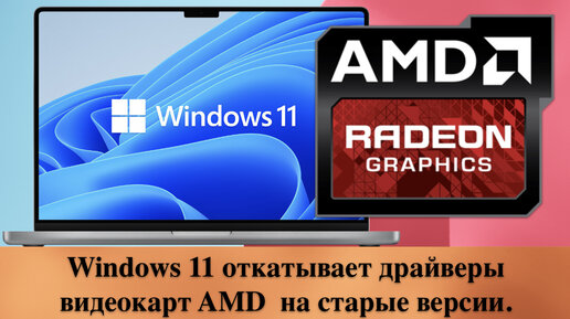 Windows 11 Откатывает Драйверы Видеокарт AMD На Старые Версии.