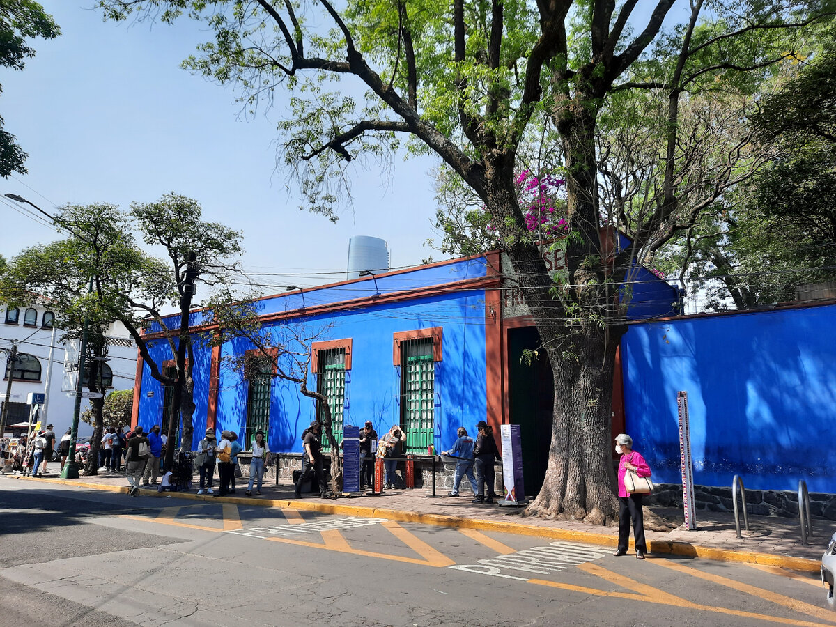 Дом-музей Фриды Кало в Мехико