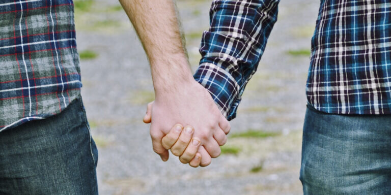 Gay Men Holding Hands