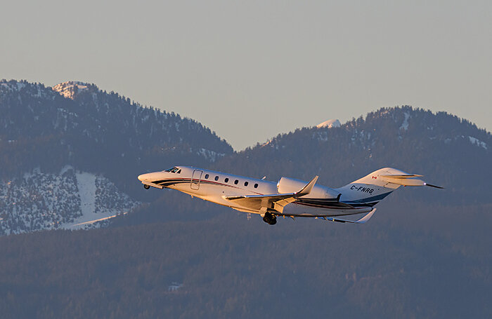    Бизнес-джет Cessna Citation.Zuma/ТАСС