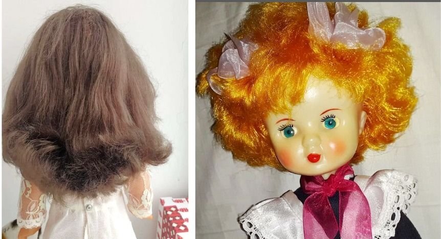 Слева - кукла советского периода из ГДР (Германия), а справа кукла СССР  Фото: https://www.avito.ru/a