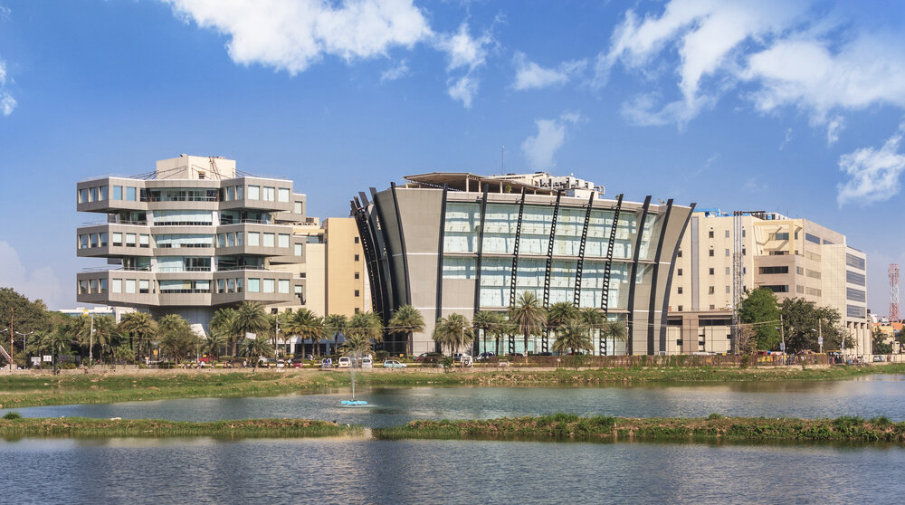 Технопарк в городе Бангалор - столице штата Карна́така.