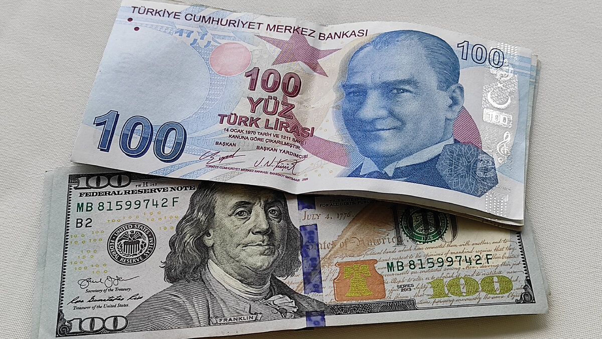 100 Долларов в лирах. 100 Долларов в Сомони. Турция 100 долларов