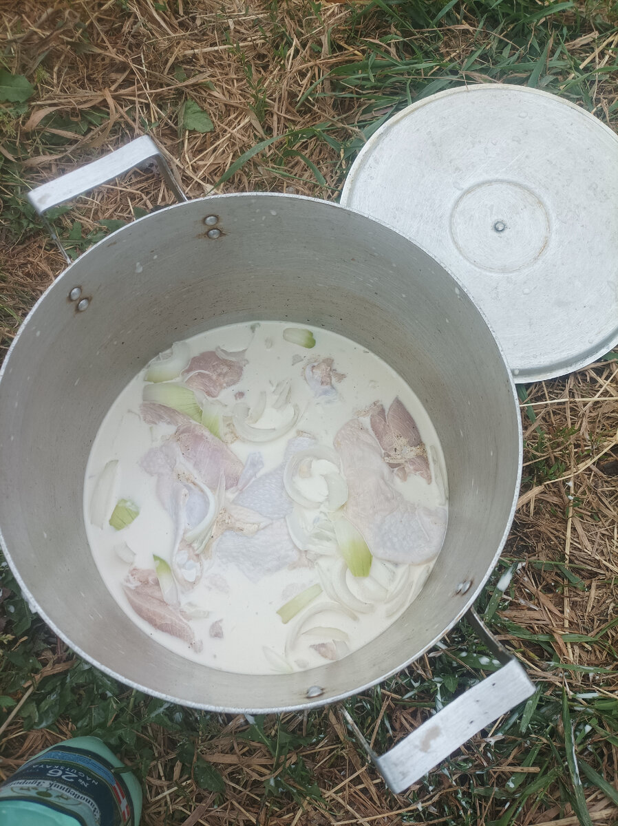 экспресс способ мариновки:минеральная вода и майонез