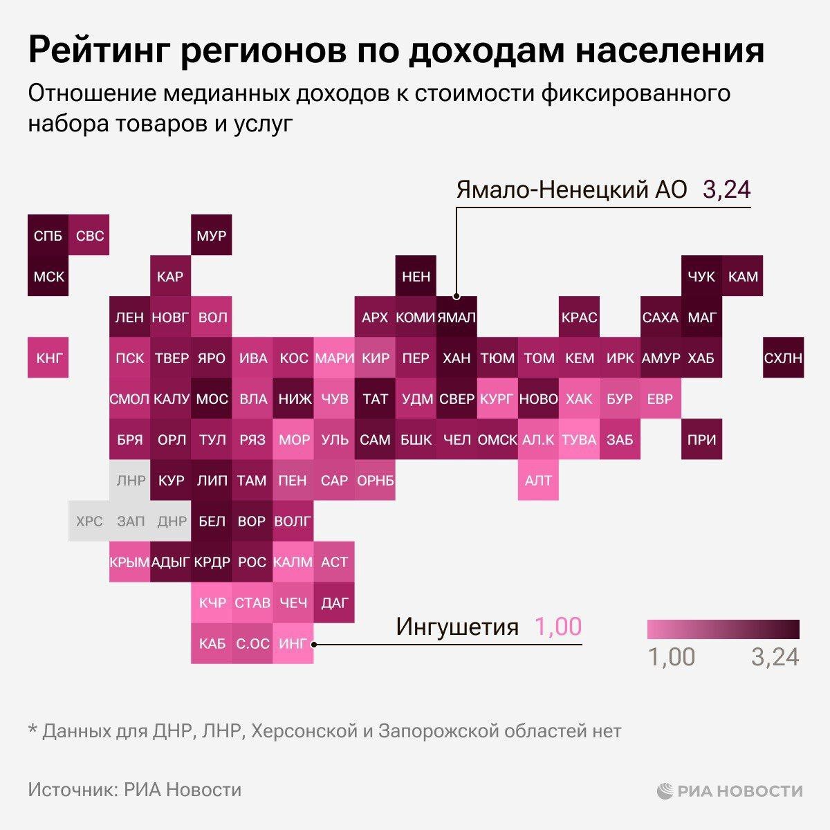 Карта жителя янао