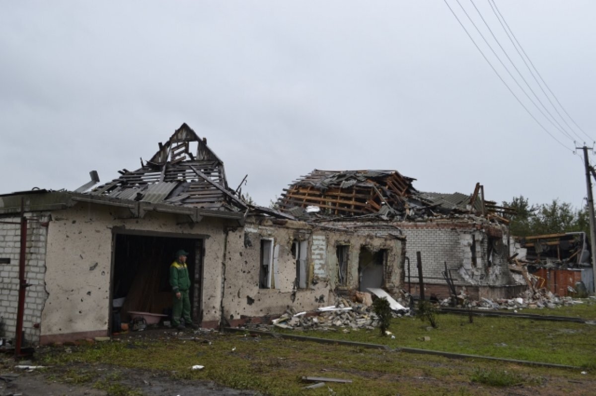 Удары по белгородской области карта