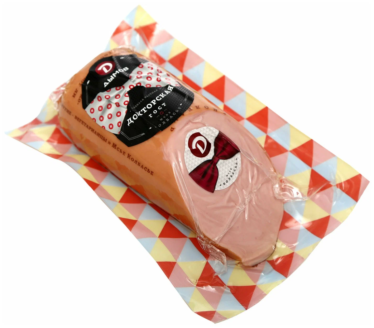 Вареная колбаса "Докторская" бренда "Дымов"