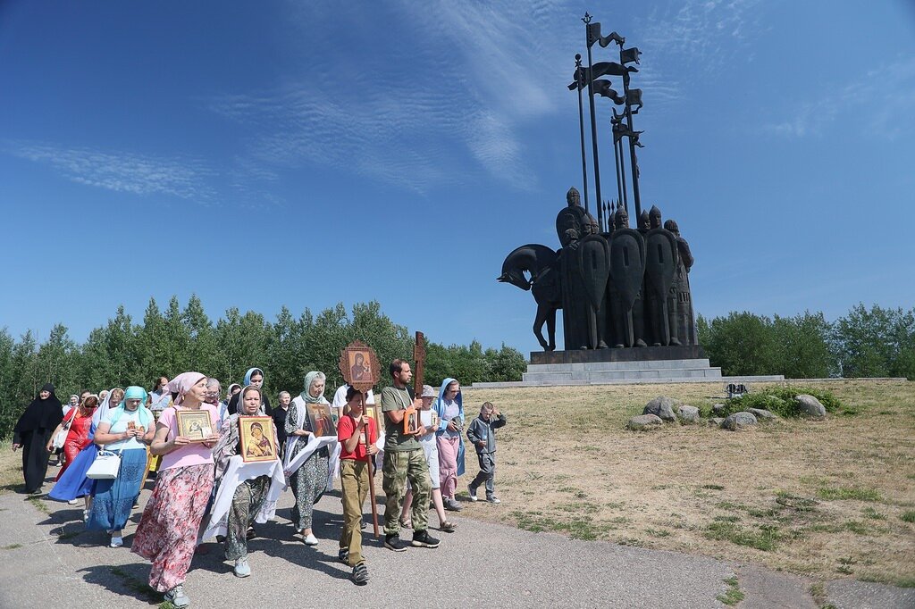 Схема крестного хода