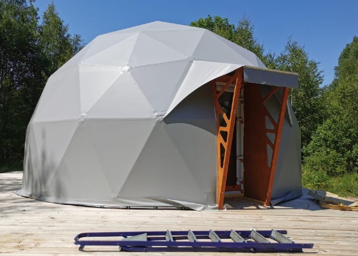    Новые дома в пушкиногорском глэмпинге «Князь Гвидон» откроют в августе