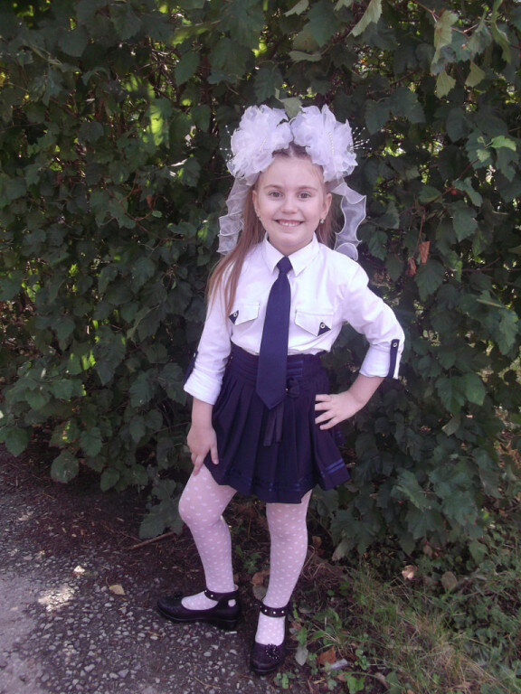 Роксаночка- первоклашка